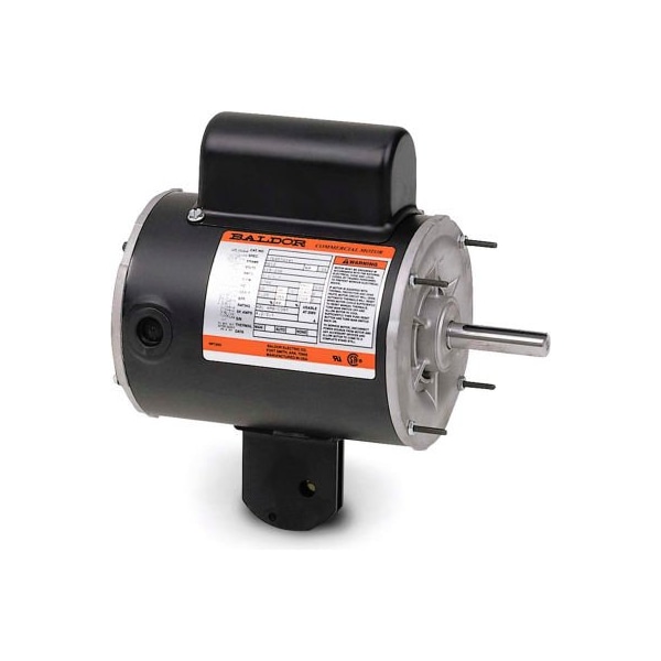 Baldor-Reliance Motor YPC144A, .25HP, 1625RPM, 1PH, 60HZ, 48YZ, 1708C, TEAO, F